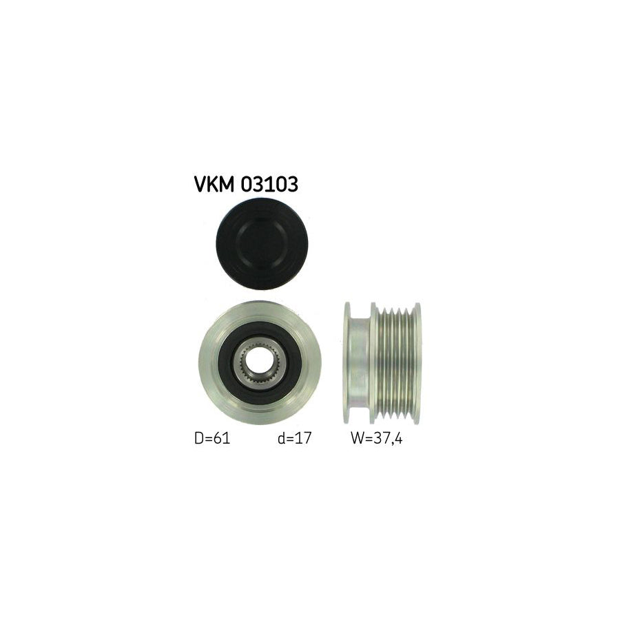 Skf Vkm 03103 Alternator Freewheel Clutch | ML Performance US Car Parts