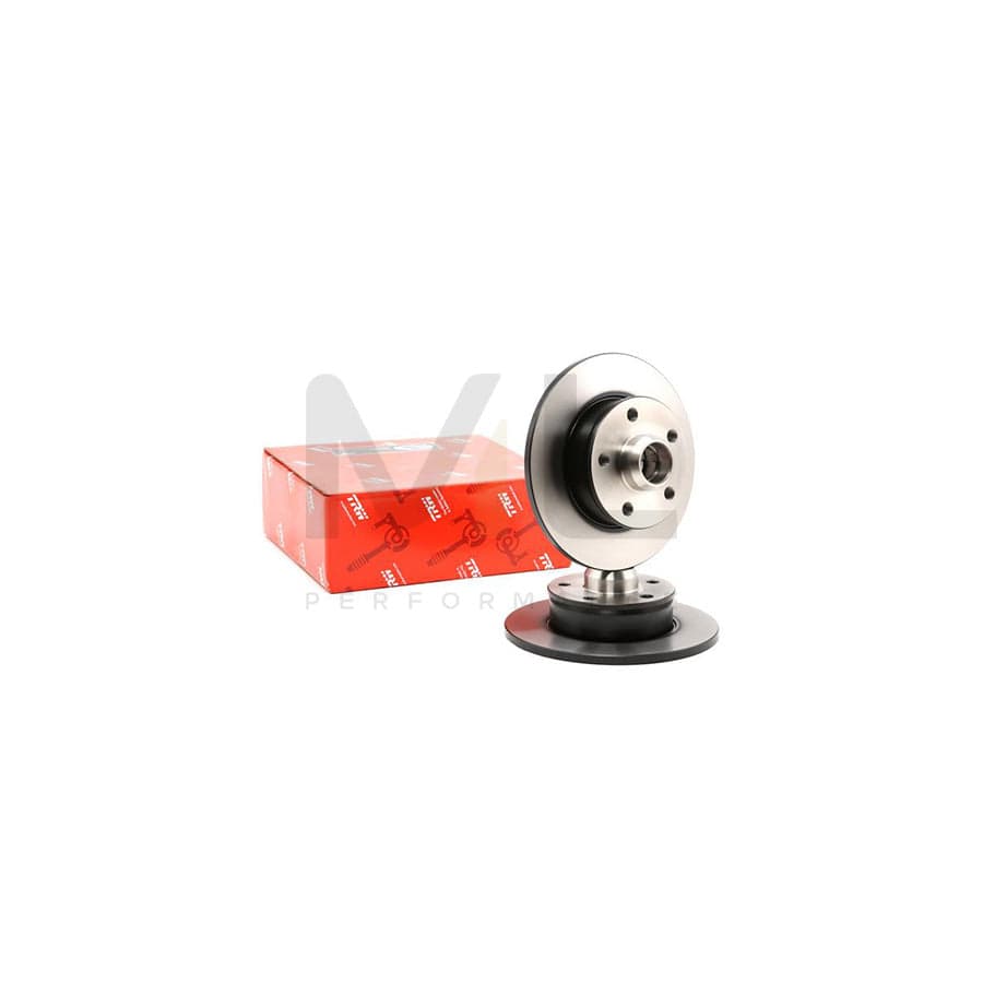 TRW DF1540 Brake Disc Solid, Painted | ML Performance Car Parts