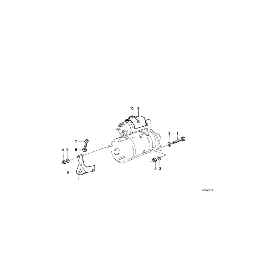 Genuine BMW 11121342244 Fillister Head With Washer M10X70 (Inc. 524td) | ML Performance UK Car Parts