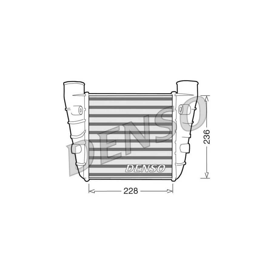 DENSO DIT99001 Intercooler for Maserati 3200 Gt Coupe