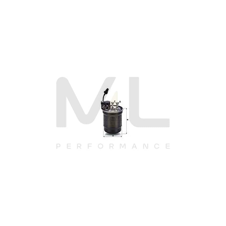 MANN-FILTER WK 11 025 Fuel filter In-Line Filter