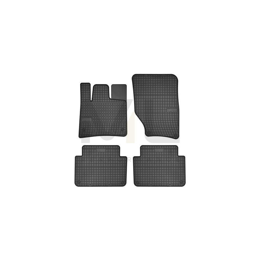 FROGUM Tailored 0724 Floor mat set for AUDI Q7 (4LB) Elastomer, Front and Rear, Quantity: 4, Black, (LHD)