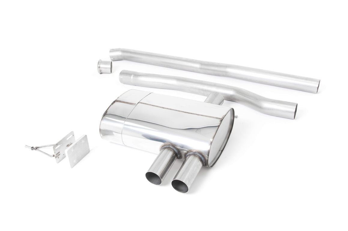 MillTek SSXM457 Mini F56 Cooper S GPF Bypass - Non-Resonated with Titanium GT-90 Trims