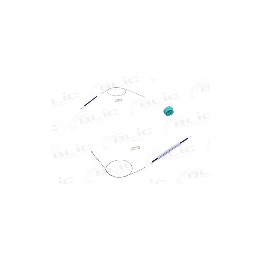 Blic 6205-07-025807P Repair Set, Window Regulator For Fiat Multipla (186)