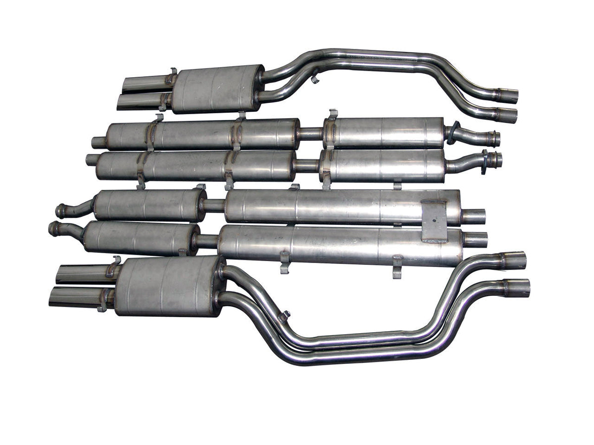 QuickSilver FE052 Ferrari 412 Stainless Steel Exhaust | ML Performance US Car Parts