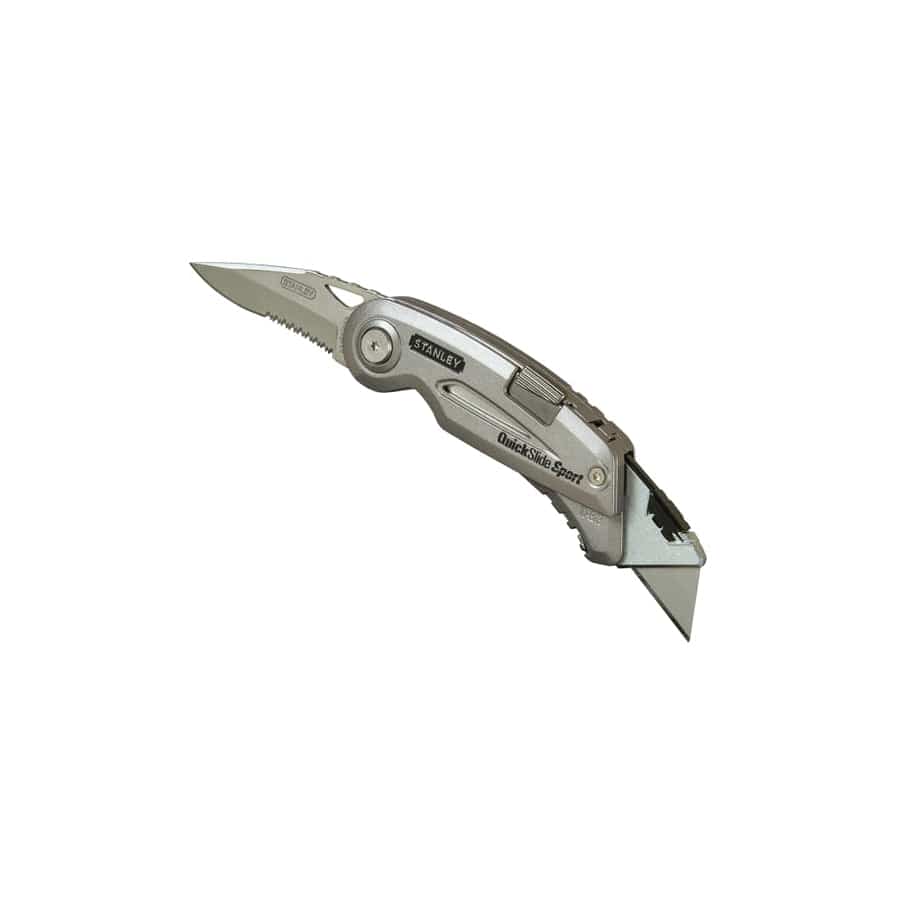 STANLEY® STA810813 QuickSlide 2-in-1 Sport Knife & Blades