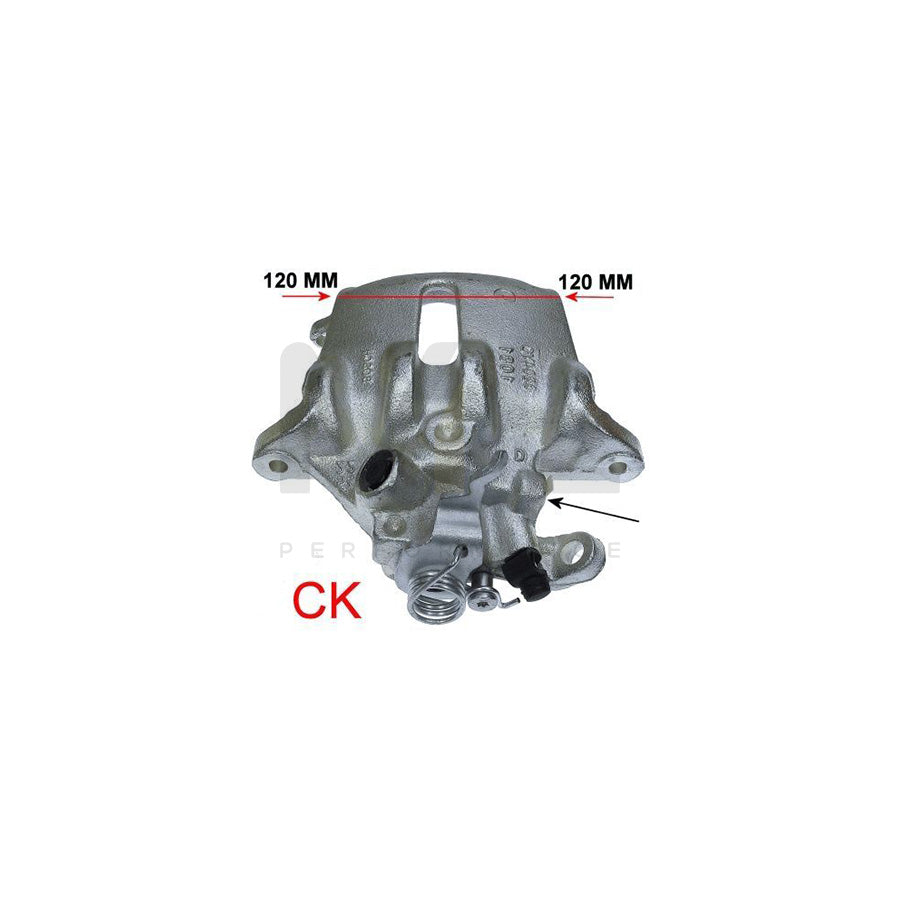 TEXTAR 38075800 Brake Caliper for CITRO?N C5 without holder | ML Performance Car Parts