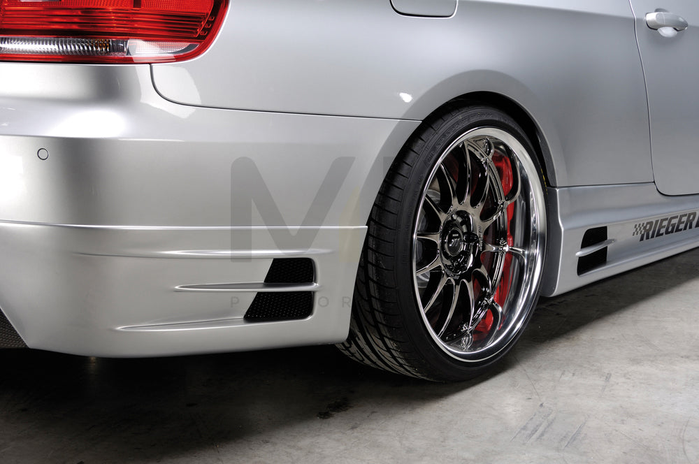 Rieger 00099568 BMW 3 Series E92 E93 Rear Diffuser 7 | ML Performance UK Car Parts