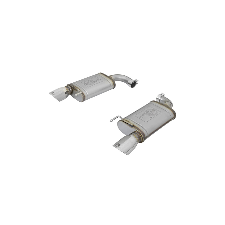 aFe 49-43085-P Axle-Back Exhaust System Ford Mustang 15-21 L4-2.3L (T)/V6-3.7L | ML Performance US Car Parts
