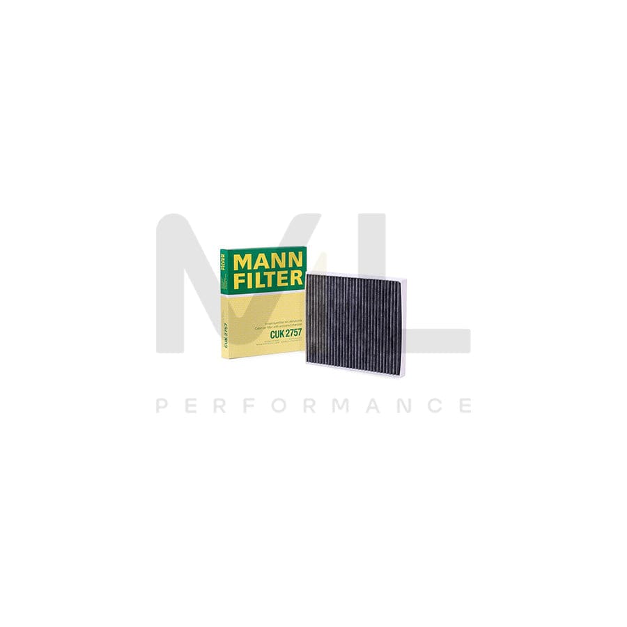 MANN-FILTER CUK 2757 Pollen filter Activated Carbon Filter