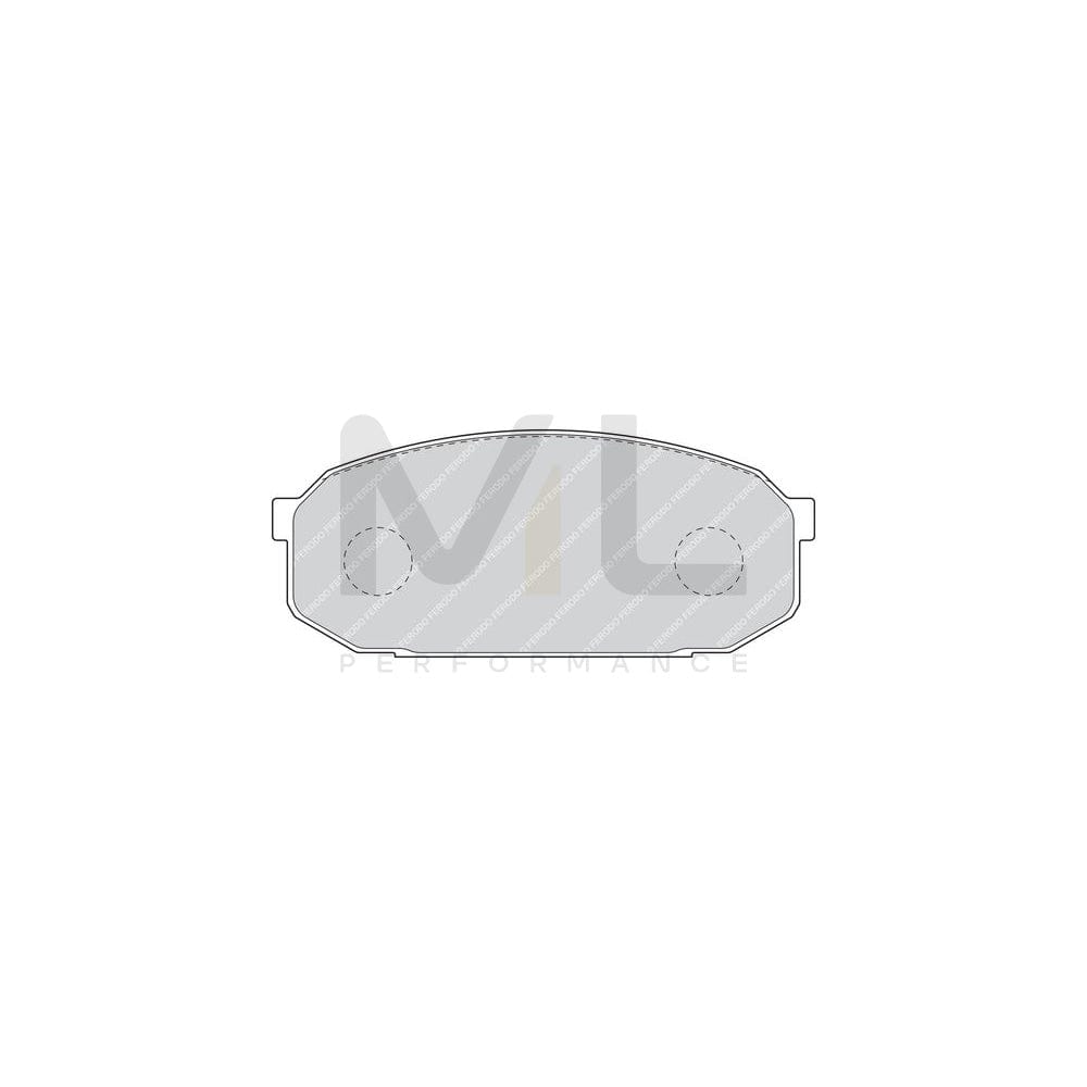 Ferodo Premier Fdb649 Brake Pad Set For Toyota Mr2 Ii Coupe (W20) Not Prepared For Wear Indicator | ML Performance Car Parts