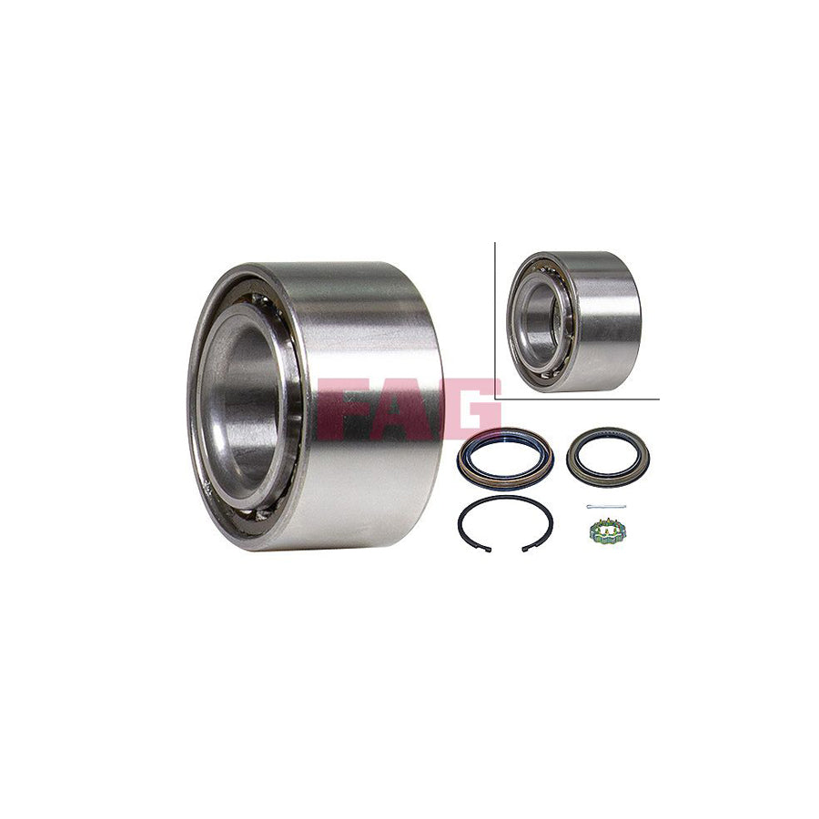 FAG 713 6136 30 Wheel Bearing Kit For Nissan Micra Ii Hatchback (K11)