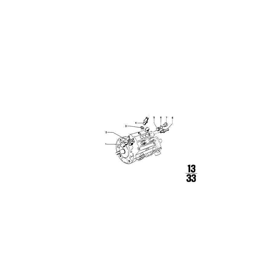 Genuine BMW 13511257556 E12 Hollow Bolt (Inc. 2002tii, 520i & 2000tii) | ML Performance UK Car Parts