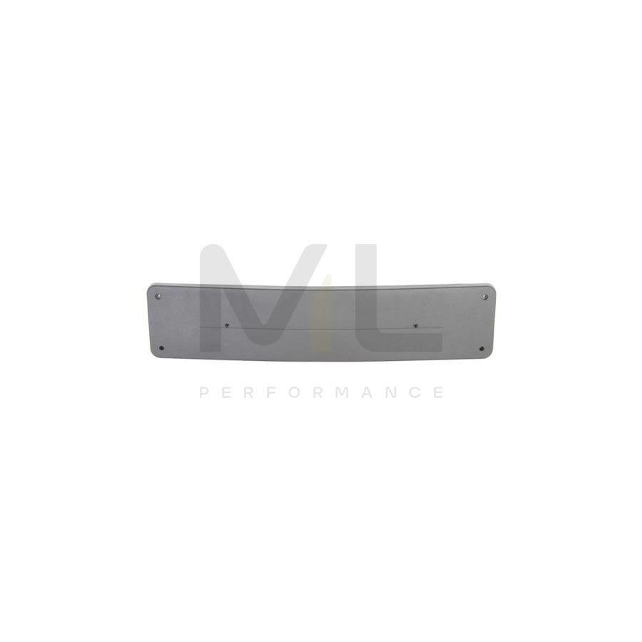 BLIC 6509-01-3518920P Number plate holder suitable for MERCEDES-BENZ C-Class Front, Black, frameless | ML Performance Car Parts