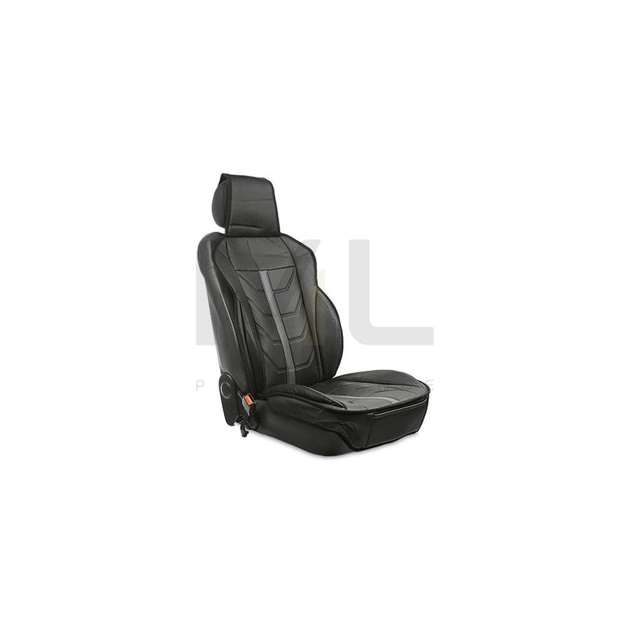 RIDEX 4773A0053 Car seat cover Black, Leatherette, Front