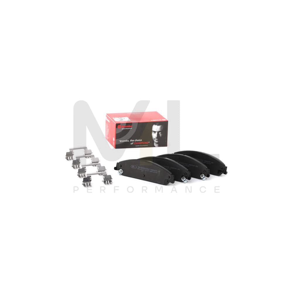 Brembo P 23 149 Brake Pad Set With Acoustic Wear Warning, With Brake Caliper Screws | ML Performance Car Parts