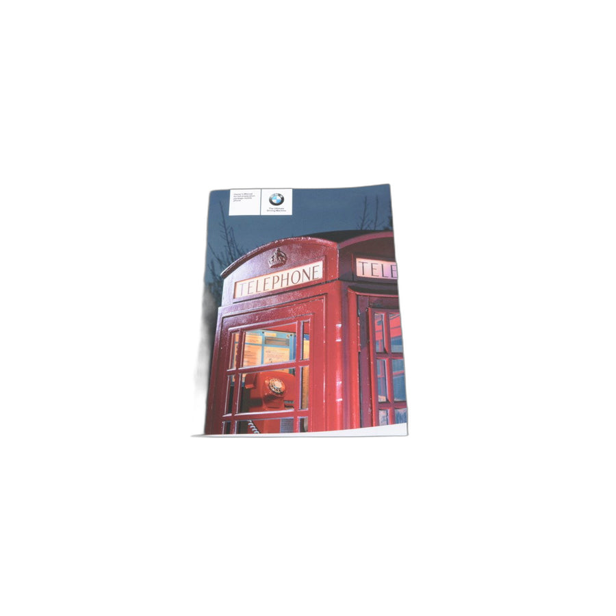 Genuine BMW 01410014823 E86 E85 E83 Owner's Handbook, Telephone "En Us" SA639 (Inc. X3 3.0i) | ML Performance US Car Parts