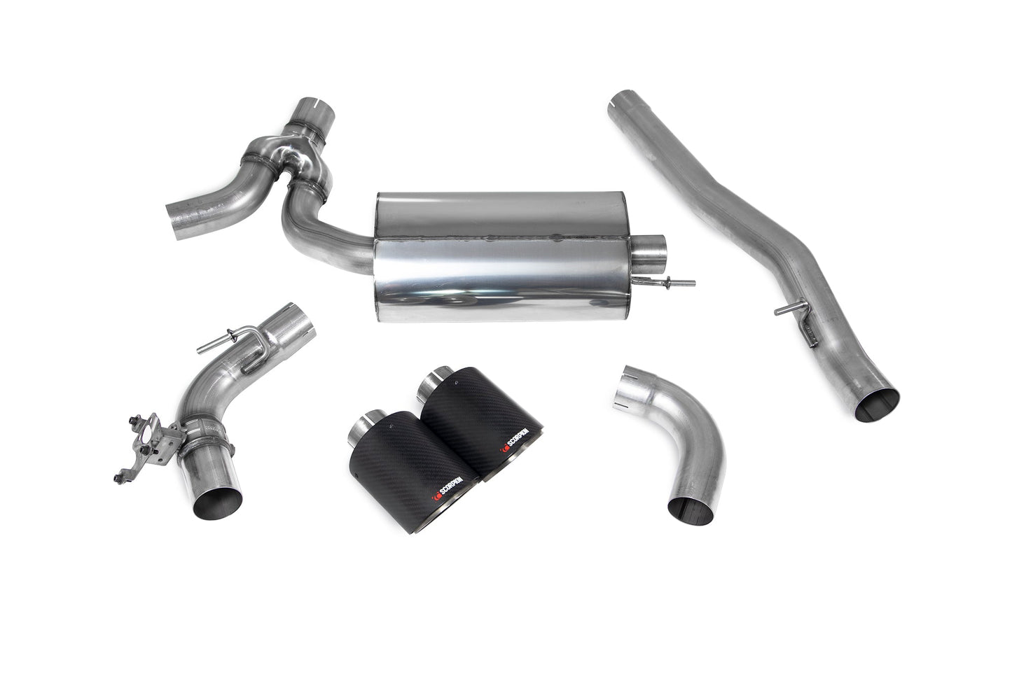 Scorpion SBM083CF BMW M135i xDrive (F40) Gpf-Back System With Electronic Valve | ML Performance US US
