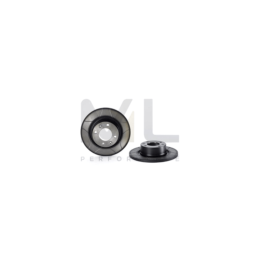 BREMBO MAX LINE 08.8727.75 Brake Disc for CITROEN C5 Slotted, Solid, Coated | ML Performance Car Parts