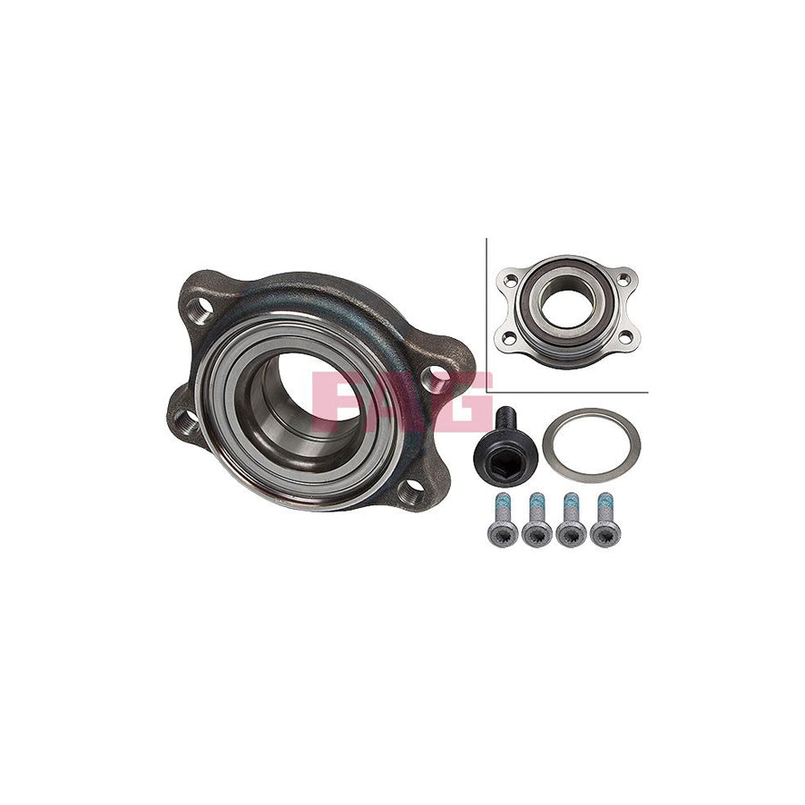 FAG 713 6156 10 Wheel Bearing Kit For Mazda 929 Iii Saloon (Hc)