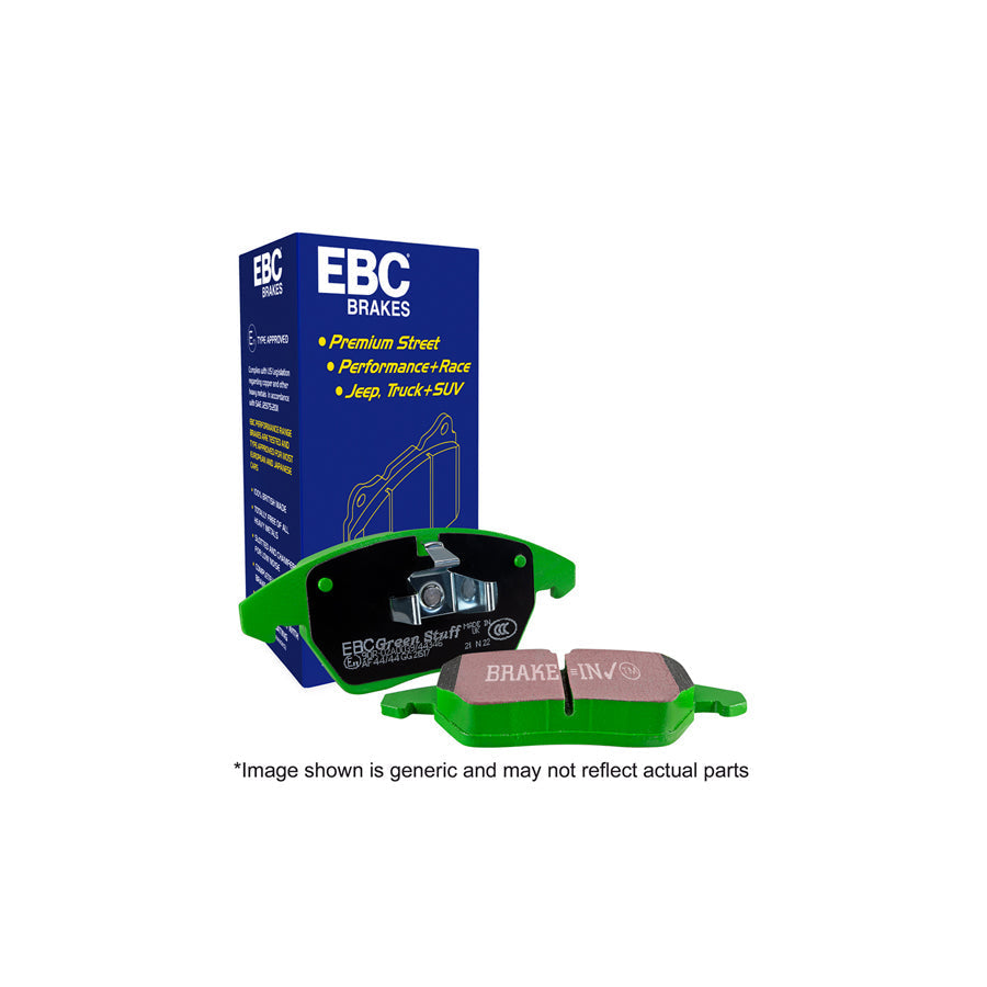 EBC DP21193 Fiat Honda Rover Suzuki Greenstuff Rear Brake Pads - Akebono Caliper 1 | ML Performance US Car Parts