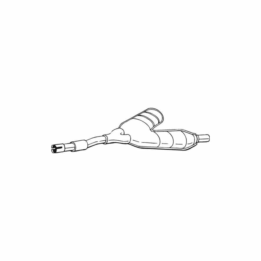 Bosal 280-037 Middle Silencer for BMW 5 Series