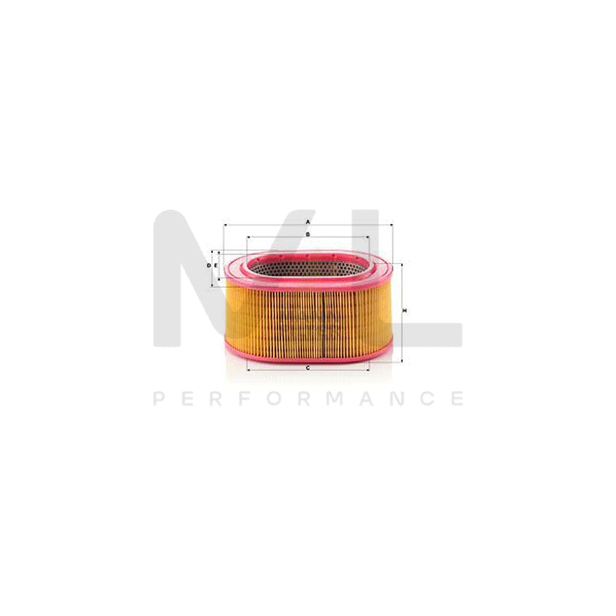 MANN-FILTER C 2596 Air Filter Filter Insert