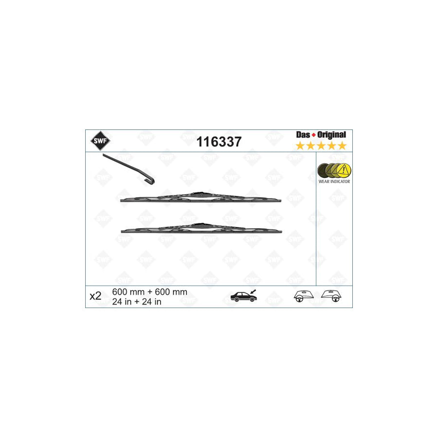 Swf Original 116337 Wiper Blade | ML Performance US Car Parts