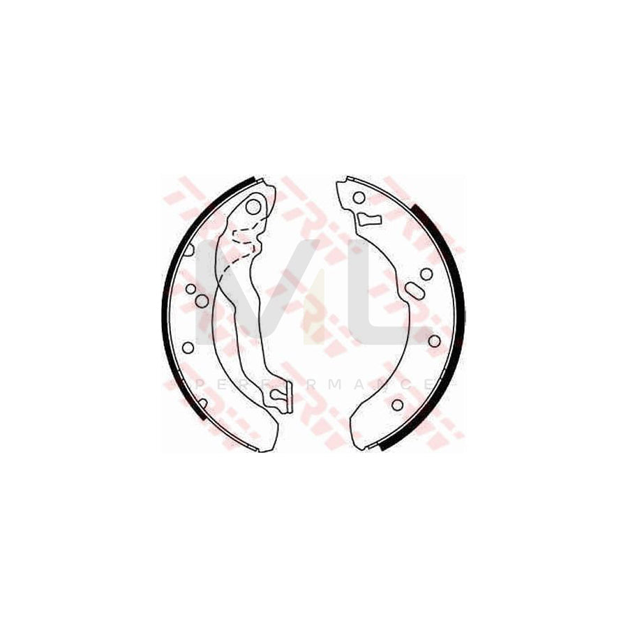 TRW GS6229 Brake Shoe Set for FORD Escort Mk4 Hatchback (GAF, AWF, ABFT) | ML Performance Car Parts