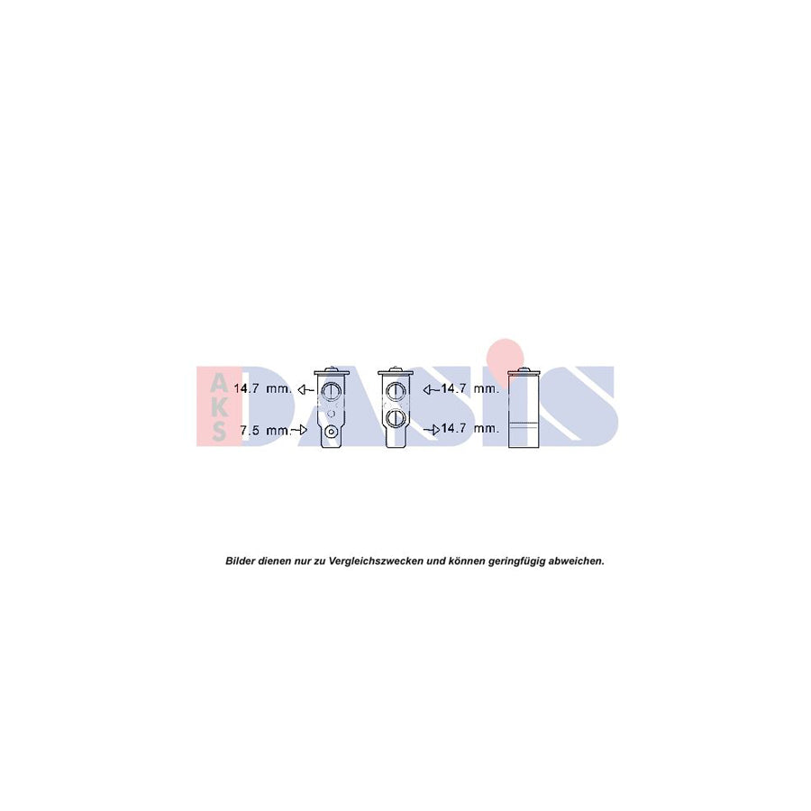 AKS Dasis 840318N AC Expansion Valve