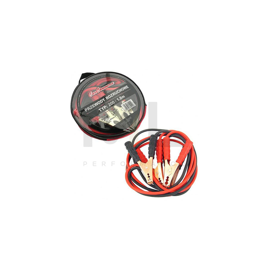 CARCOMMERCE 61012 Jump leads with overvoltage protection, 200A, Current-carrying capacity: 200A