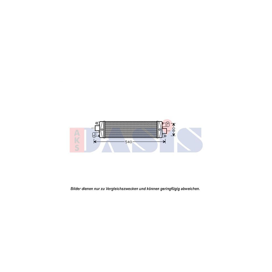 AKS Dasis 087027N Intercooler