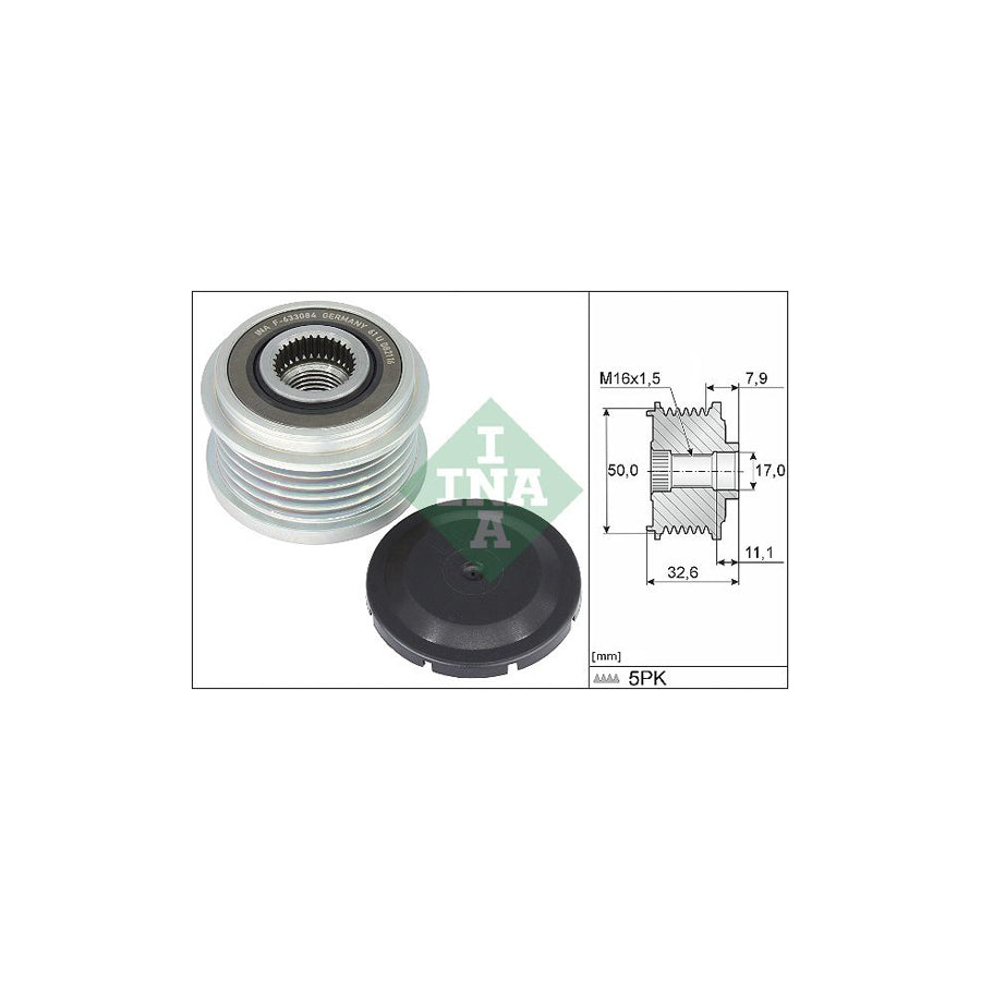 Ina 535 0359 10 Alternator Freewheel Clutch | ML Performance US Car Parts