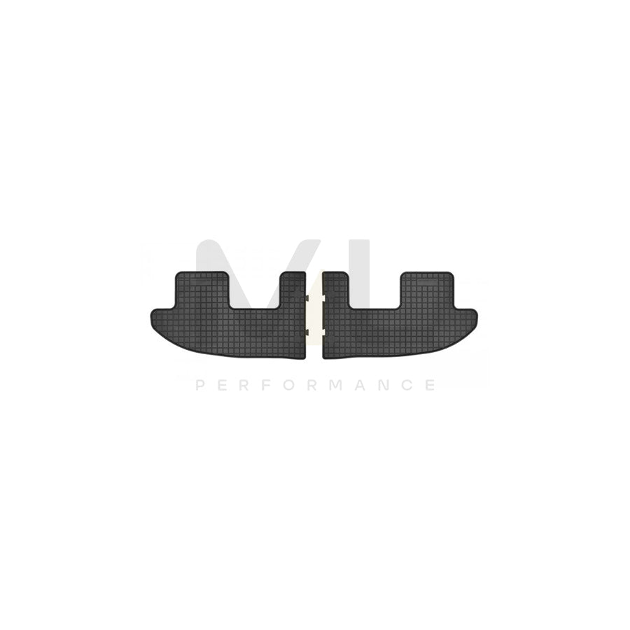 FROGUM 401921 Floor mat set for SSANGYONG Rexton (Y400) Elastomer, Rear, Quantity: 2, Black