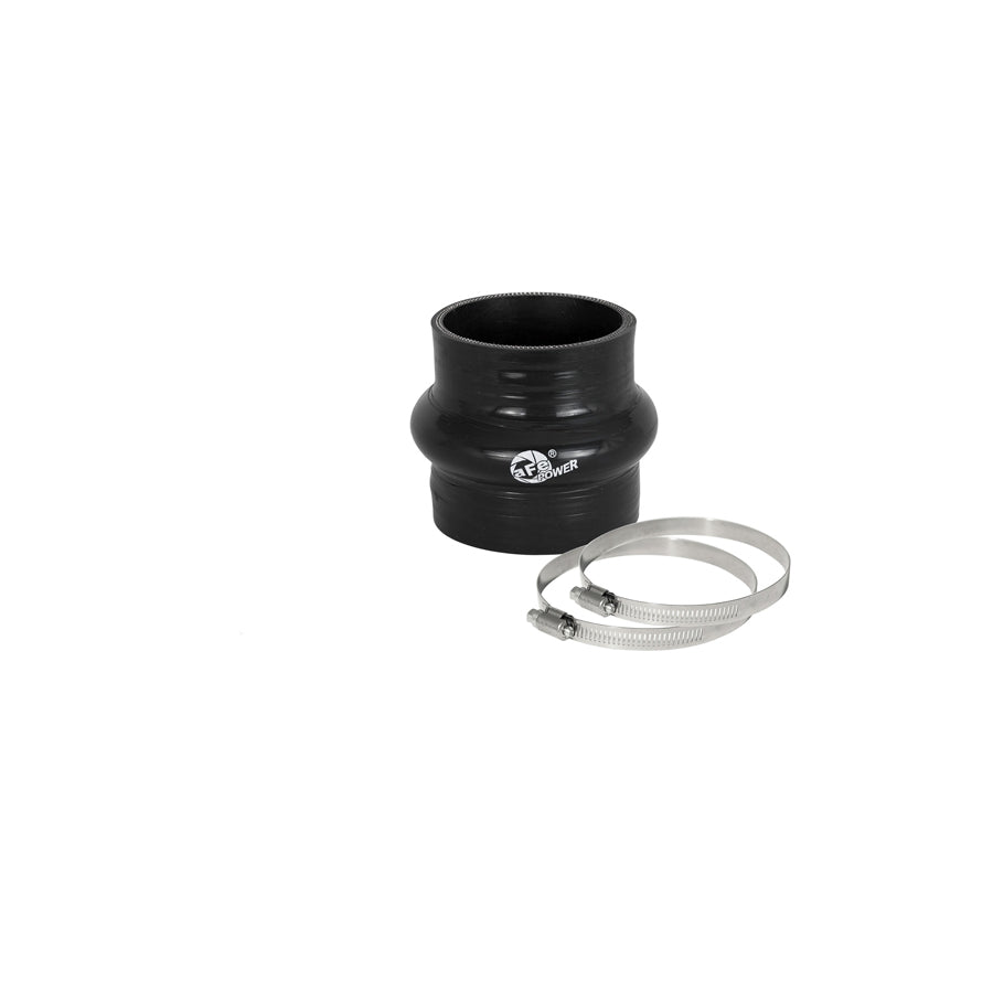 aFe 59-00063 (3 IN to 2-3/4 IN ID x 3 IN L) Straight Reducing Coupler w/ Hump - Black Replacement Coupling Kit | ML Performance US Car Parts