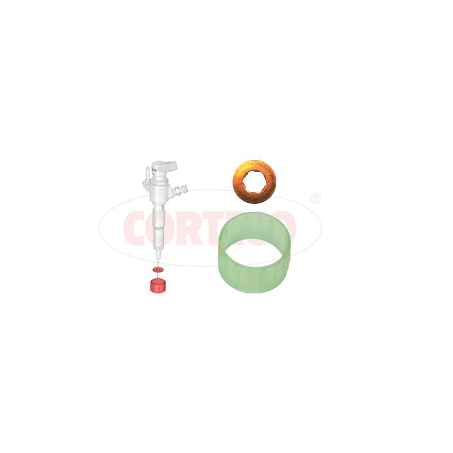 Corteco 49445015 Seal Ring, Nozzle Holder