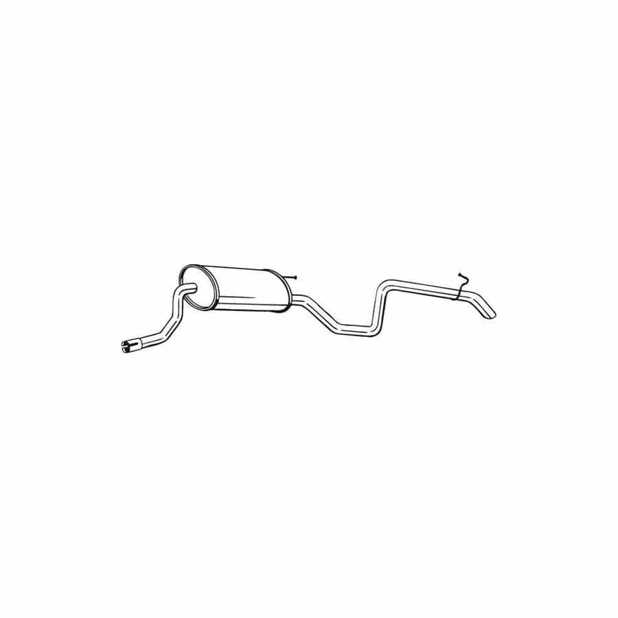 Bosal 282-979 Rear Silencer for KIA Cee D I Estate (Ed)