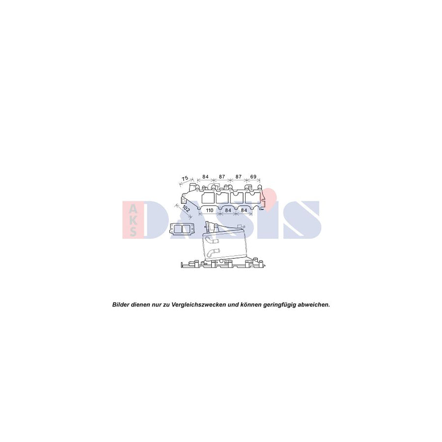 AKS Dasis 047032N Intercooler