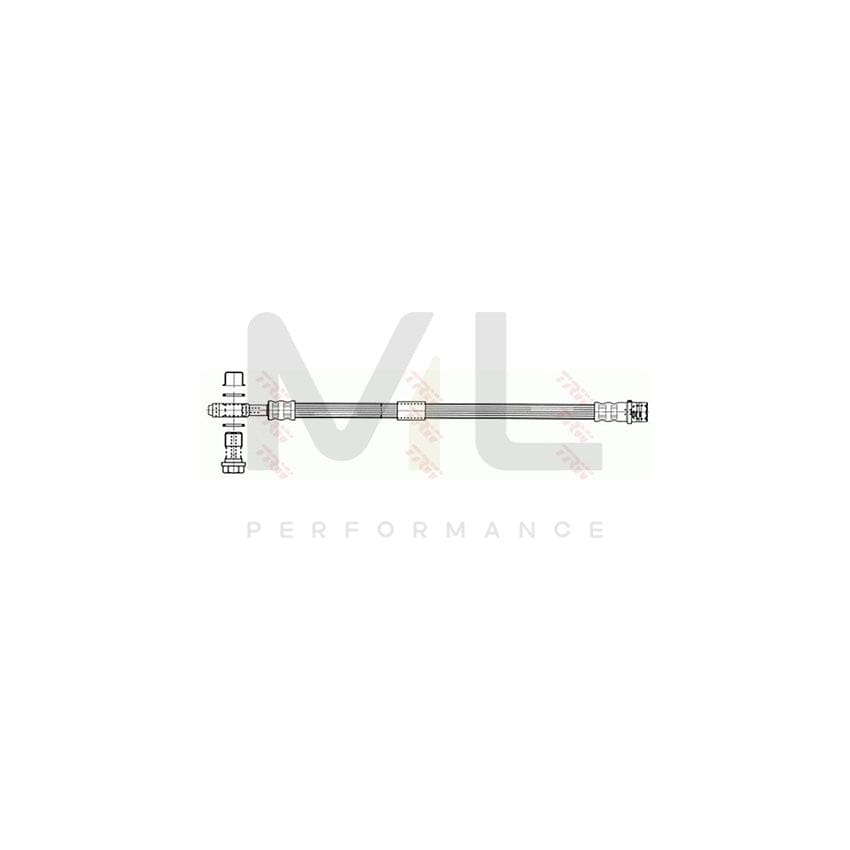 TRW PHD935 Brake Hose for VW PASSAT 298mm, M10x1 | ML Performance Car Parts