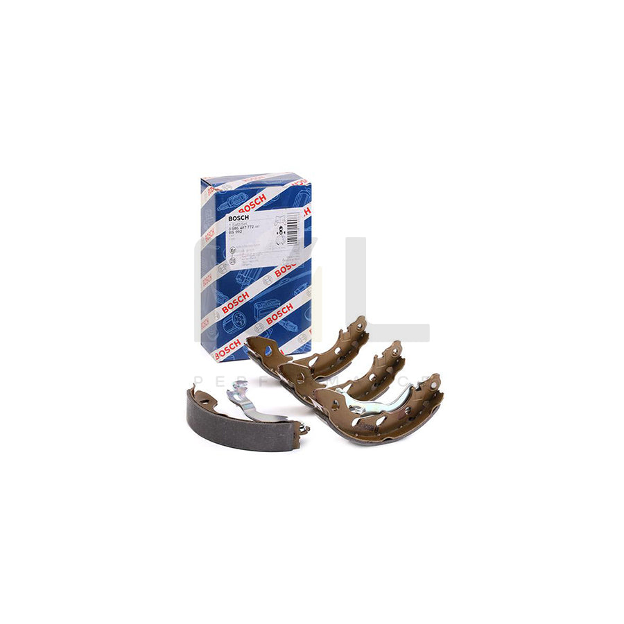 BOSCH 0 986 487 772 Brake Shoe Set | ML Performance Car Parts