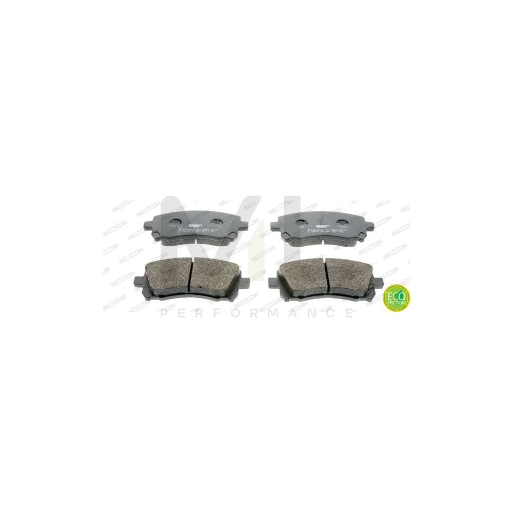 Ferodo Fvr4950 Brake Pad Set Incl. Wear Warning Contact, With Accessories | ML Performance Car Parts