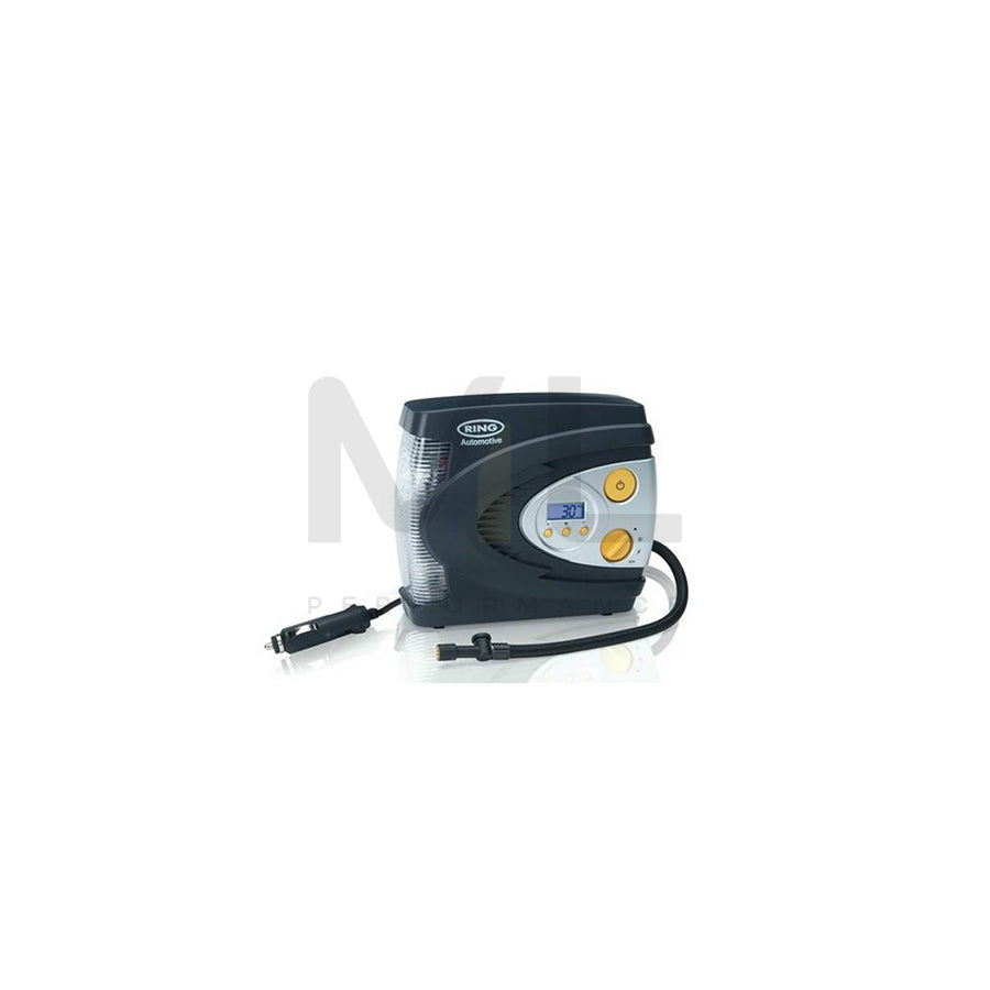 RING RAC630 Air compressor 12V, 100 psi, 6.9 bar, cigarette lighter powered portable