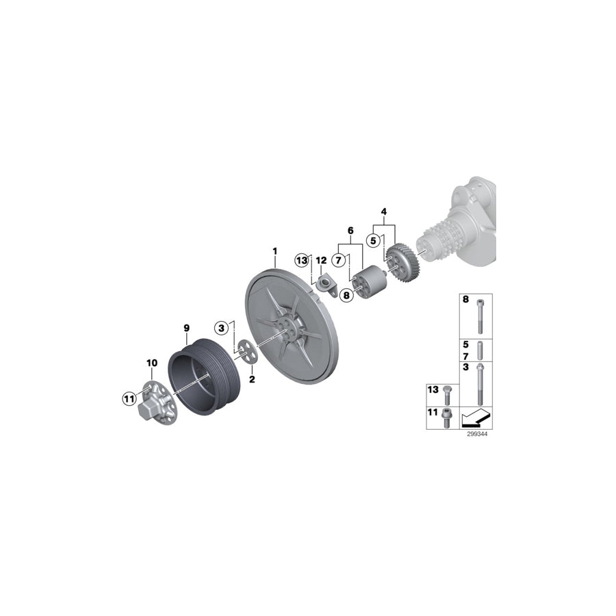 Genuine BMW 11217838610 E92 E93 E90 Gear Wheel (Inc. M3) | ML Performance US Car Parts