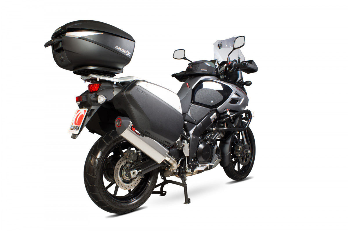 Scorpion RSI115TEO Suzuki DL1000 V-Strom Serket Parallel Slip-On - Titanium Sleeve | ML Performance US US
