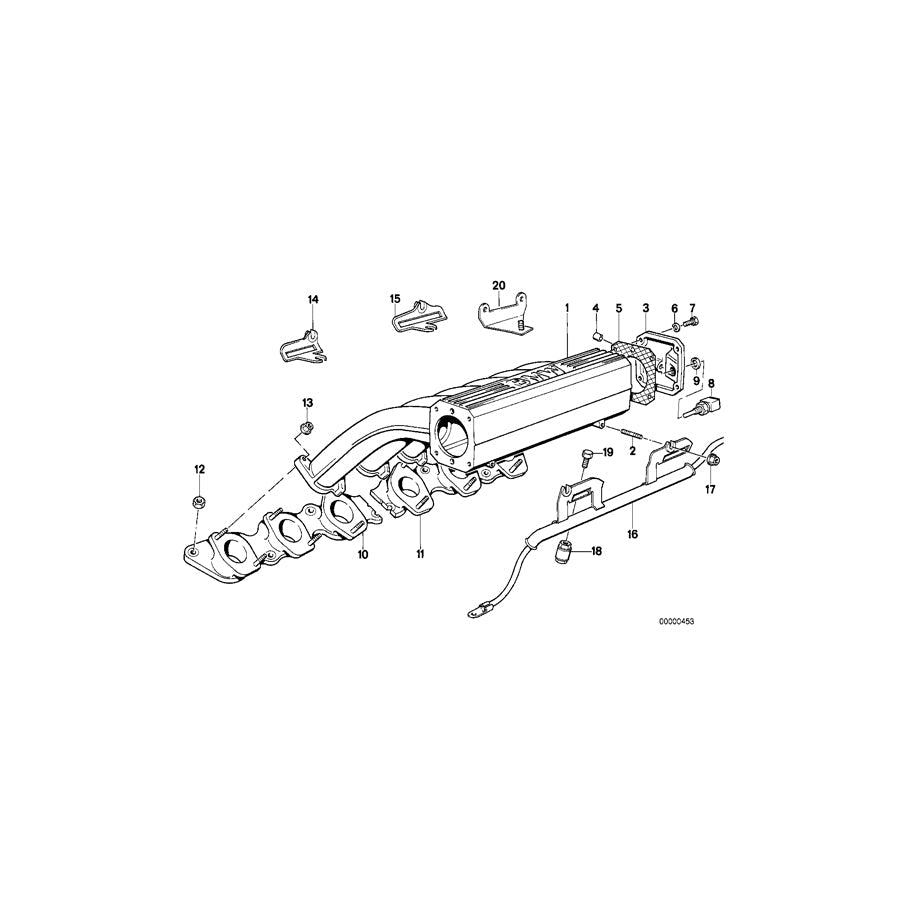 Genuine BMW 12511719560 E32 Cable Harness Oil Level/Alternator (Inc. 750i & 750iL) | ML Performance US Car Parts