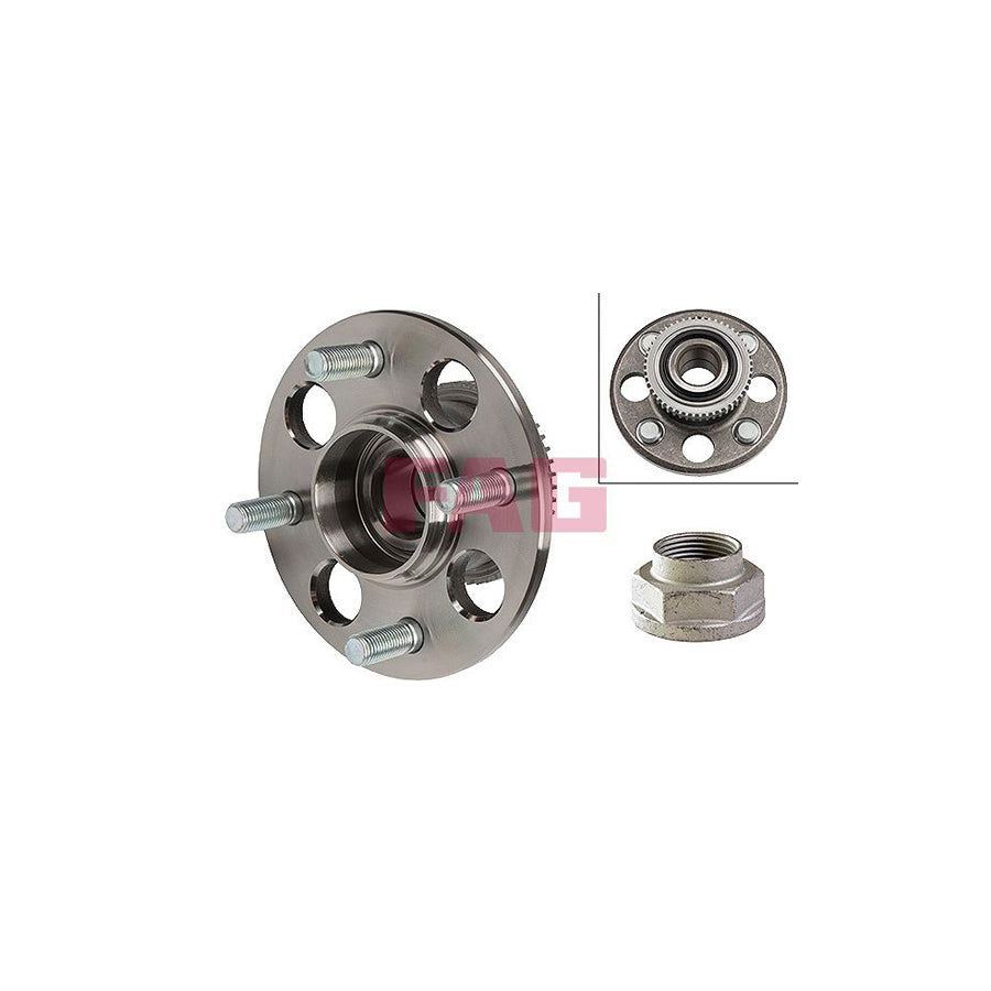 FAG 713 6174 30 Wheel Bearing Kit For Honda Civic