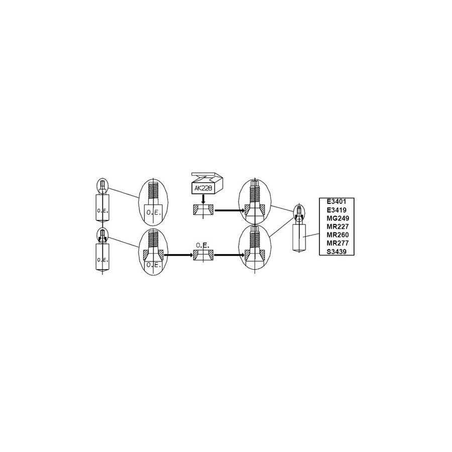 Monroe S3439 Shock Absorber for Citro N Ax