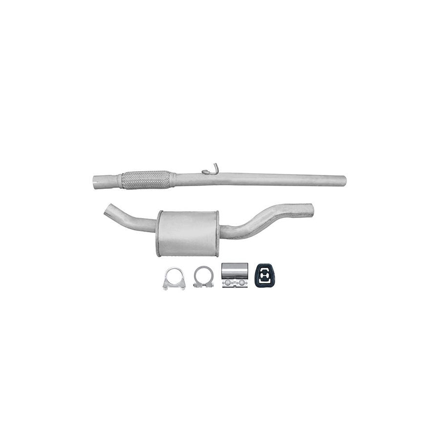 Hella 8LC 366 023-681 Middle Silencer