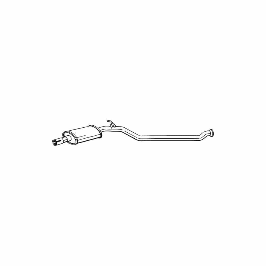 Bosal 284-621 Middle Silencer for Peugeot 206 CC (2D)