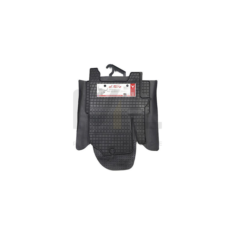 FROGUM Tailored D00992 Floor mat set for IVECO Daily Elastomer, Front, Quantity: 3, Black, (LHD)
